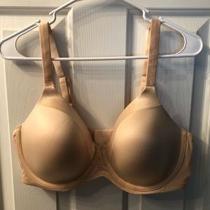 Beautiful 40D Underwire Bra Gold Glitter Ambrielle